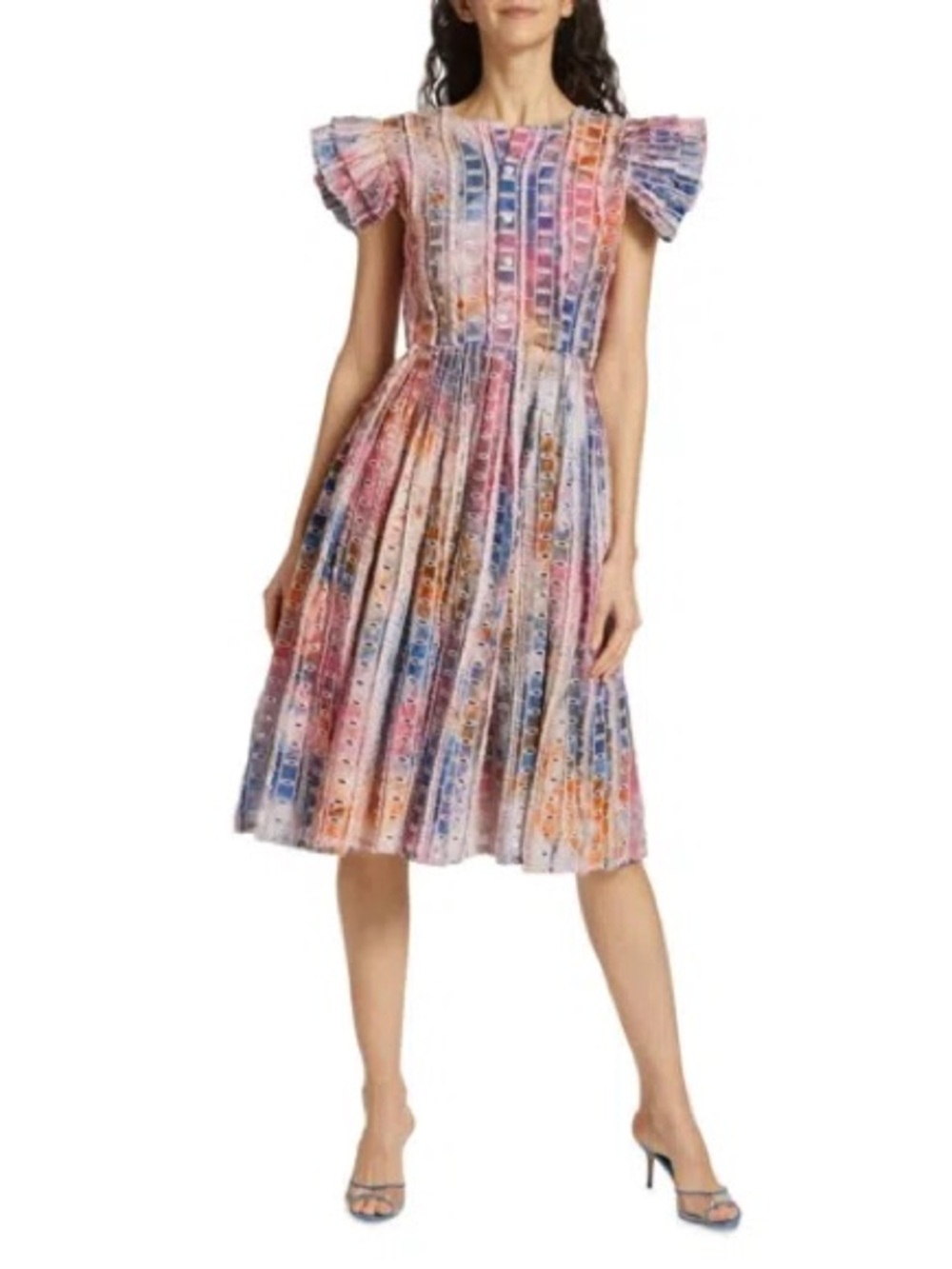 Busayo Arike Midi Dress size XS Tie Dye